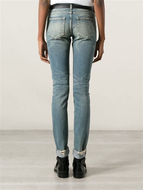 jeans yves saint laurent uomo|saint laurent jeans women's.